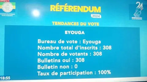 Gabon : 120% de votants, le scrutin qui défie les lois des mathématiques